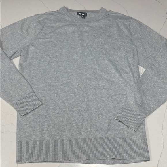DKNY Light Gray Pullover - Picture 1 of 5